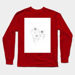 Art line design Long Sleeve T-Shirt